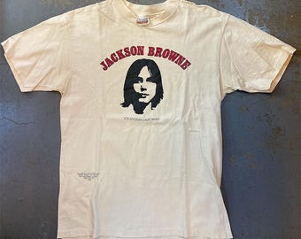 Jackson Browne - 'No Nukes: The Muse Concerts' Campaign T-Shirt (1980 Vintage Clothing)