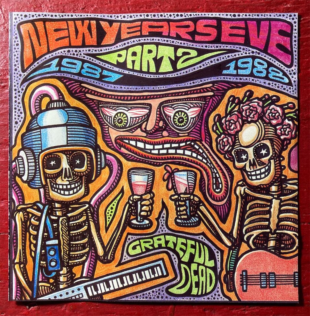 Grateful Dead - 'new Years Eve 1987 1988 Part 2' (1CD) (vintage