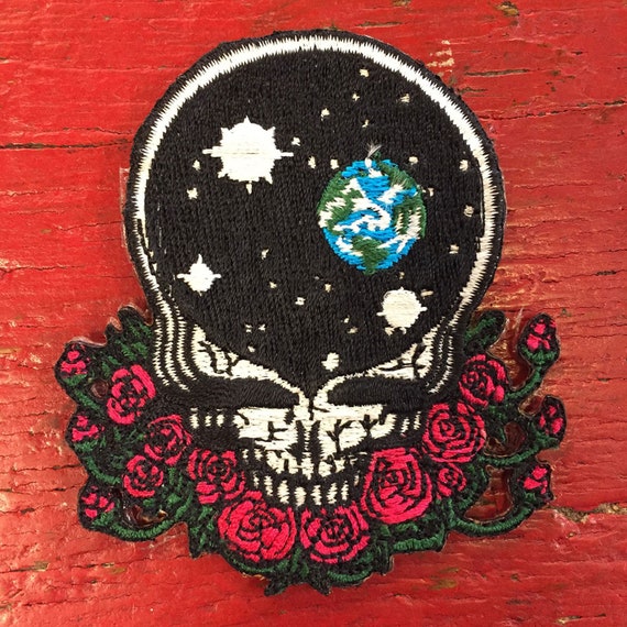 Grateful Dead - 'Space Your Face' Vintage Patch (New Old Stock)