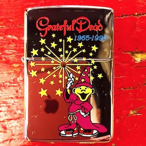 Grateful Dead - Zapalniczka Zippo z okazji 30. rocznicy istnienia firmy GD 'Meet You at The Jubilee' (nowa, stara seria)