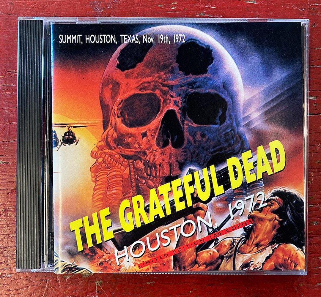 Grateful Dead - 'houston, 1972' Summit, Houston, Texas, Nov. 19th