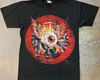 Grateful Dead - Flying Eyeball (Mouse and Kelley) Vintage T-shirt (New Old Stock 2000s)