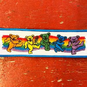 Grateful Dead - 'Rainbow Full Of Sound' Vintage Patch (New Old Stock)