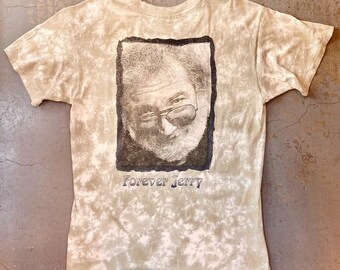Grateful Dead - Forever Jerry 1965-1995 Vintage T-shirt (1997 Vintage Used Tee)