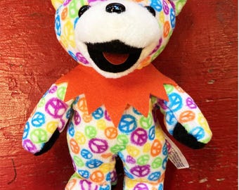 Grateful Dead - Bean Bear Collectables 'PEACE' (New Old Stock)