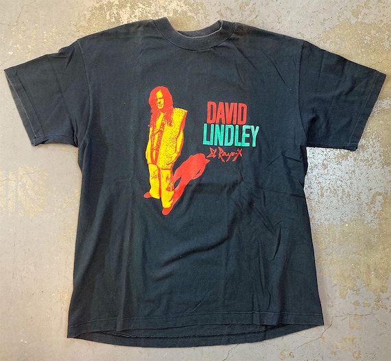 David Lindley Tシャツ David Lindley Signature Unisex White T Shirt Full Size S-5XL
