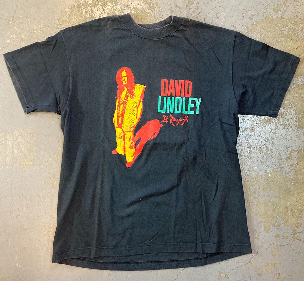 David Lindley Tシャツ Rare David Lindley Singer Heavy Cotton Full Size Unisex