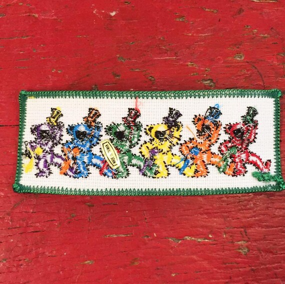 Grateful Dead - 'Rainbow Bear Dancers' Vintage Pa… - image 2