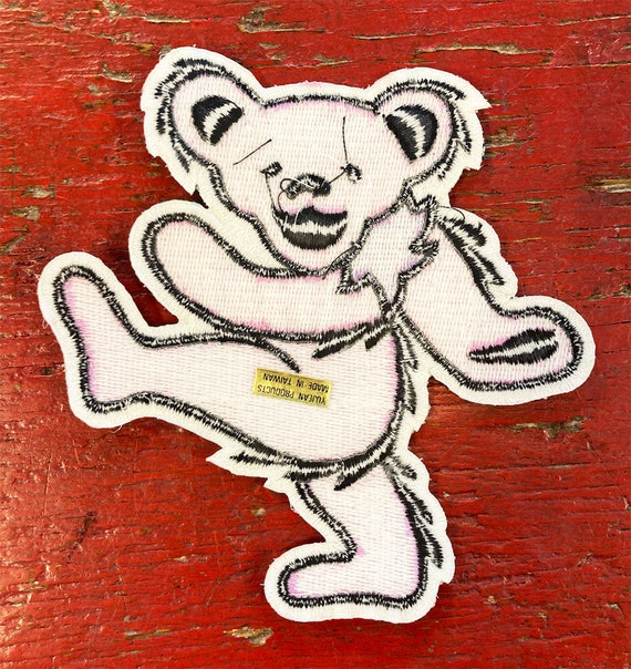Grateful Dead - 'Pink Dancing Bear' Vintage Patch… - image 2