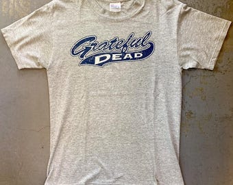 Grateful Dead - Old School Logo Vintage T-shirt (1999 Vintage Used Tee)