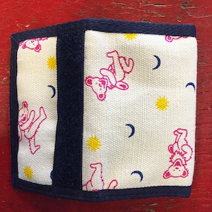 Grateful Dead - Sun & Moon Bears Hanf Portemonnaie (Neuwertig)