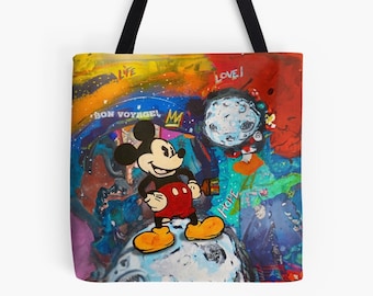 Pop Art Style Art Print, Cartoon Mouse, Florida. Art, Print, Tote Bags, Mother's Day Gifts