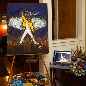 Queen Angel Mercury. Art Print Best Christmas Gifts Wall image 5