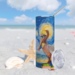 Saint Petersburg, Florida - Beautiful Stainless Steel Tumbler - Water Bottle. Best Birthday Gift