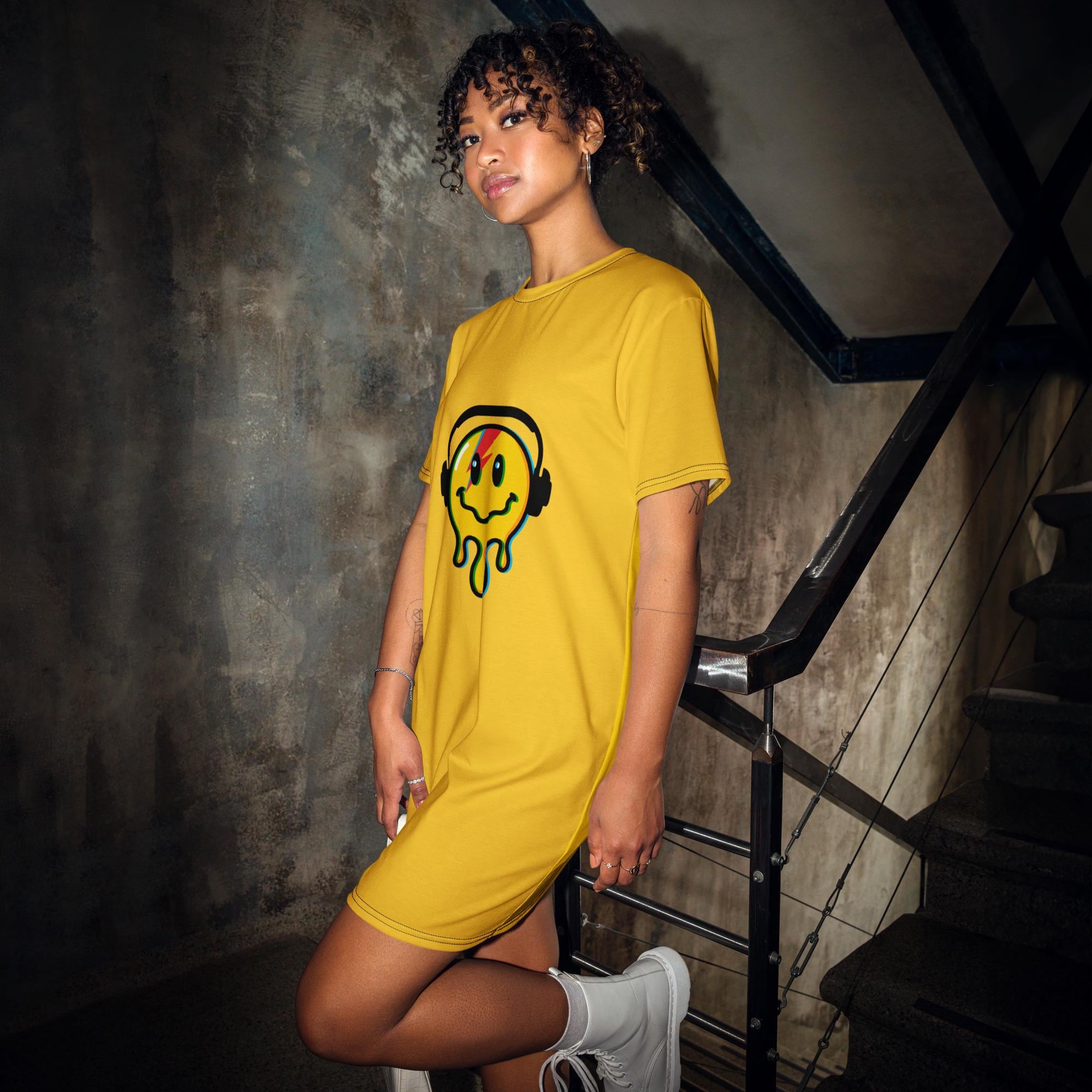 david bowie t shirt dress DAVID BOWIE T SHIRT DRESS
