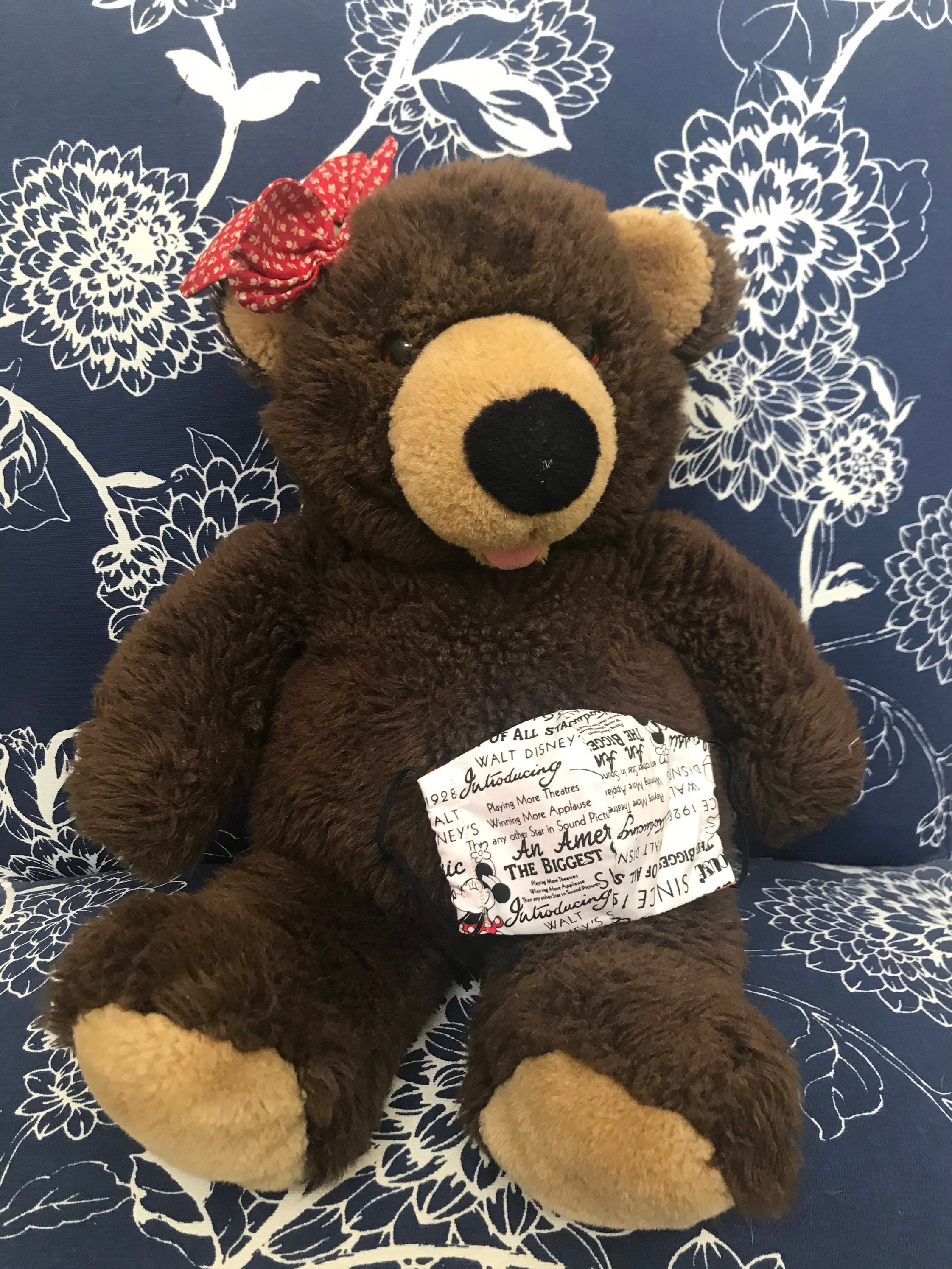 Teddy Bear Dust Masks Etsy