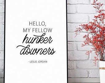 Hallo mein Fellow HunkerDowners - Leslie Jordan - Quarantäne - DigitalDownload