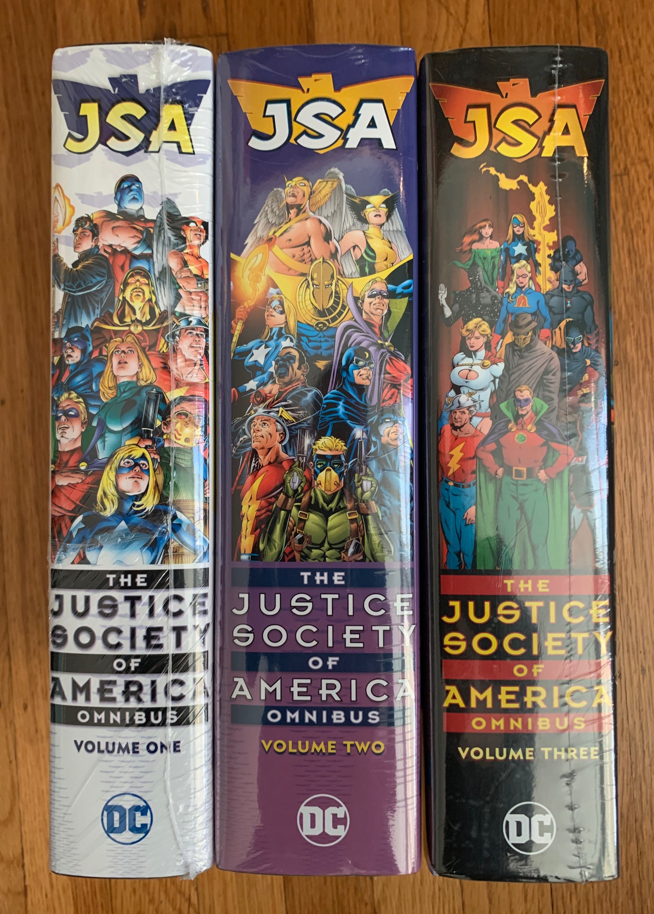 DC Comics JSA Omnibus Volume 1 2 3 Hard Cover 3960 Pages NEW Sealed