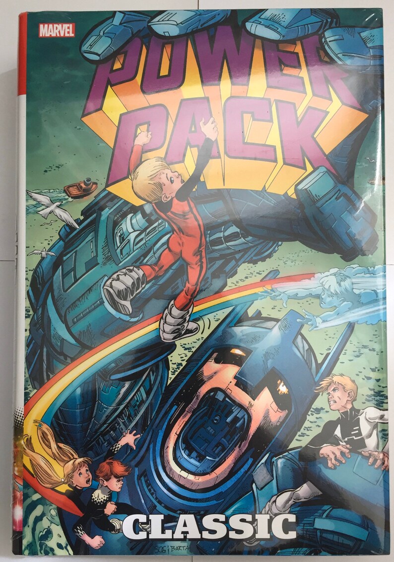 Marvel Comics POWER PACK Classic Omnibus Volume 1 Hard Cover Etsy