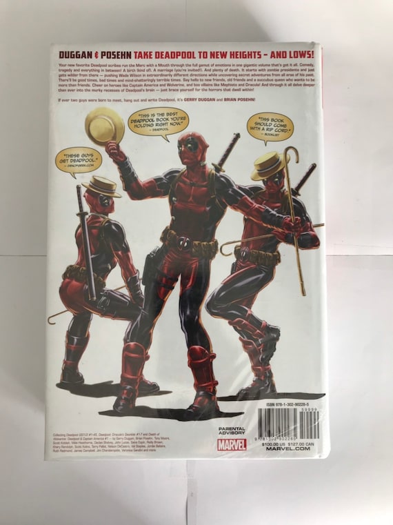 Marvel Comic DEADPOOL BY POSEHN AND DUGGAN OMNIBUS Hard Cover Vol #1 1344 page