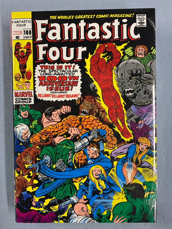 Marvel Comics FANTASTIC FOUR Omnibus Volume 4 Direct Market - Etsy