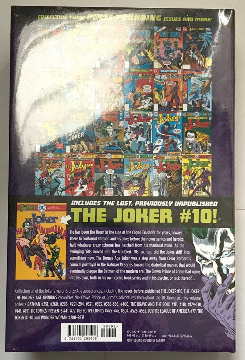 joker the bronze age omnibus