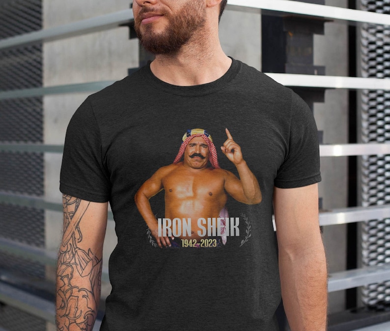 RIP Legend WWE the Iron Sheik 19422023 Shirt Rip Iron Sheik Etsy