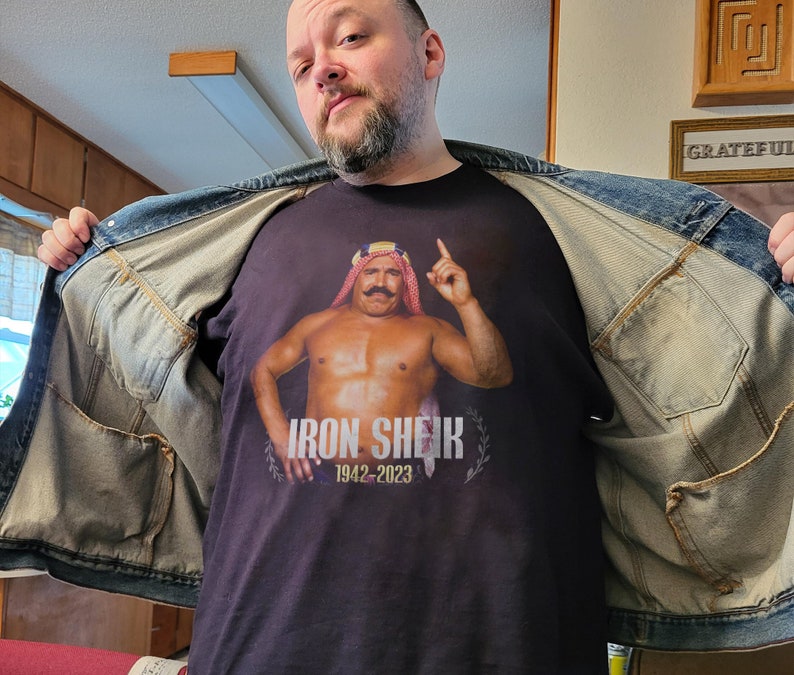 RIP Legend WWE the Iron Sheik 19422023 Shirt Rip Iron Sheik Etsy