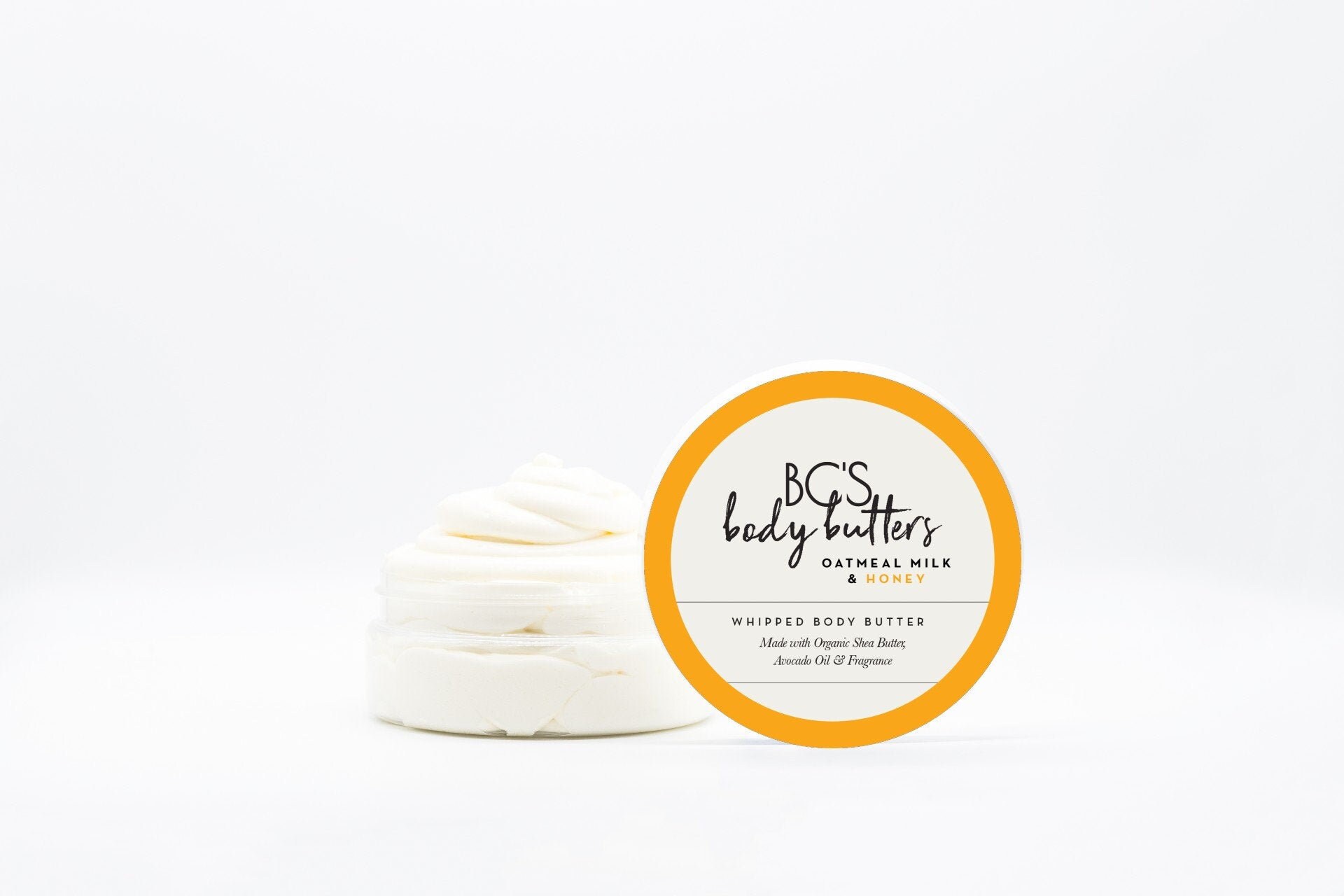 Oatmeal Milk and Honey Body Butter Organic Whipped Shea Butter for Ec…