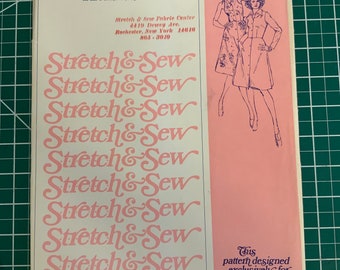 Stretch and Sew 1510 in sizes 28-42 for Ann’s Dress