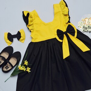 NEW Wiggles Inspired Dress, Girls Dress, Tea Party Dress image 3