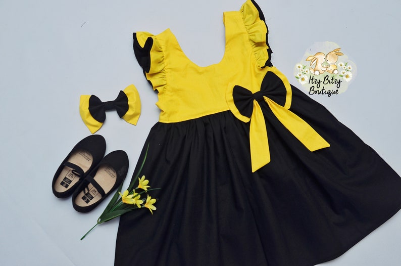 NEW Wiggles Inspired Dress, Girls Dress, Tea Party Dress image 3