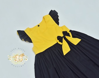 NEW ! Wiggles Inspired Dress, Girls Dress, Tea Party Dress