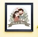 Couple Portrait, Couple illustration, Wedding gift, Custom couple portrait, Family portrait, Personalized portrait, Illustration 