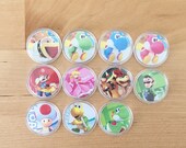 Yoshi 39 s Crafted World programmed Amiibo Card NFC Coin with Chips Tag - Full set or single - Yoshi