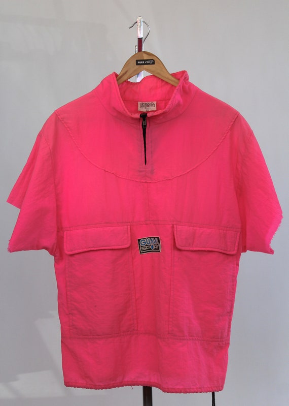 VNTG spring jacket neon pink // Manteau de printem