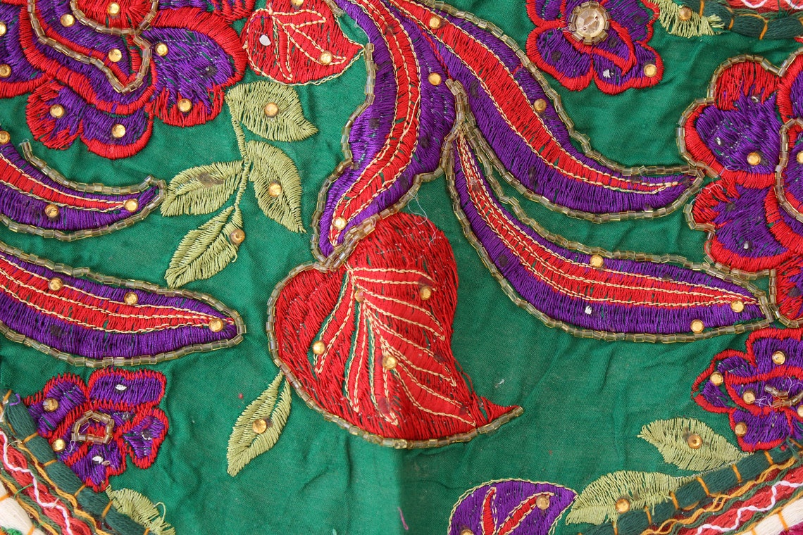 Sari Patchwork Wall Hanging Tapestry Indian Vintage Bohemian | Etsy