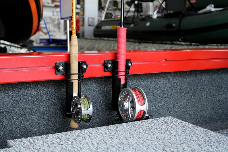 Boat fly fishing rod holder Etsy
