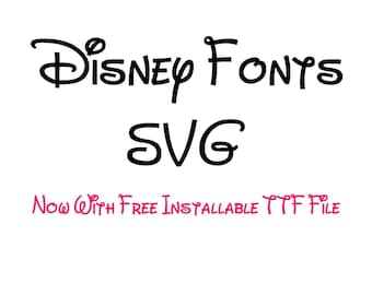 Free Free 347 Disney Svg Free Font SVG PNG EPS DXF File