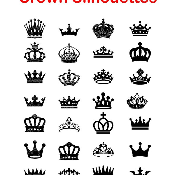 Monogram Crown - Etsy