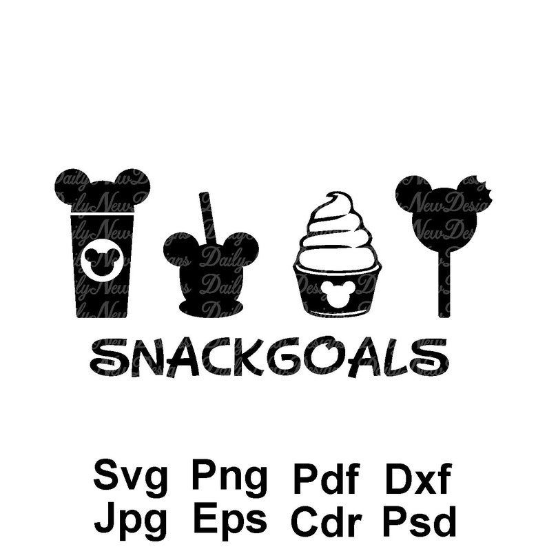 Art Collectibles Clip Art Snack Goals Svg Mickey Minnie Tshirt Svg Silhouette Cut Files Cricut Files Svg Png Dxf Eps Mug Svg Disney I M Here For The Snacks Svg