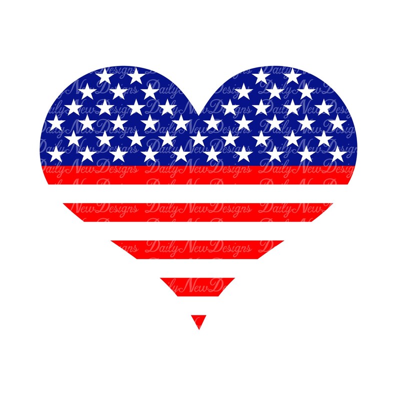 Download Dxf Usa Clipart Svg Cricut Silhouette Eps Cut File American Flag Heart Svg 4th Of July 3 For 1 America Clip Art Art Collectibles Sultraline Id