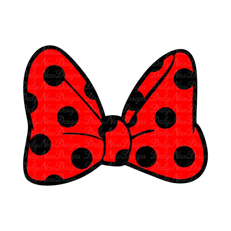 Download Minnie Bow Svg / 4-For-1 / Minnie Mouse Bow Svg / Disney ...