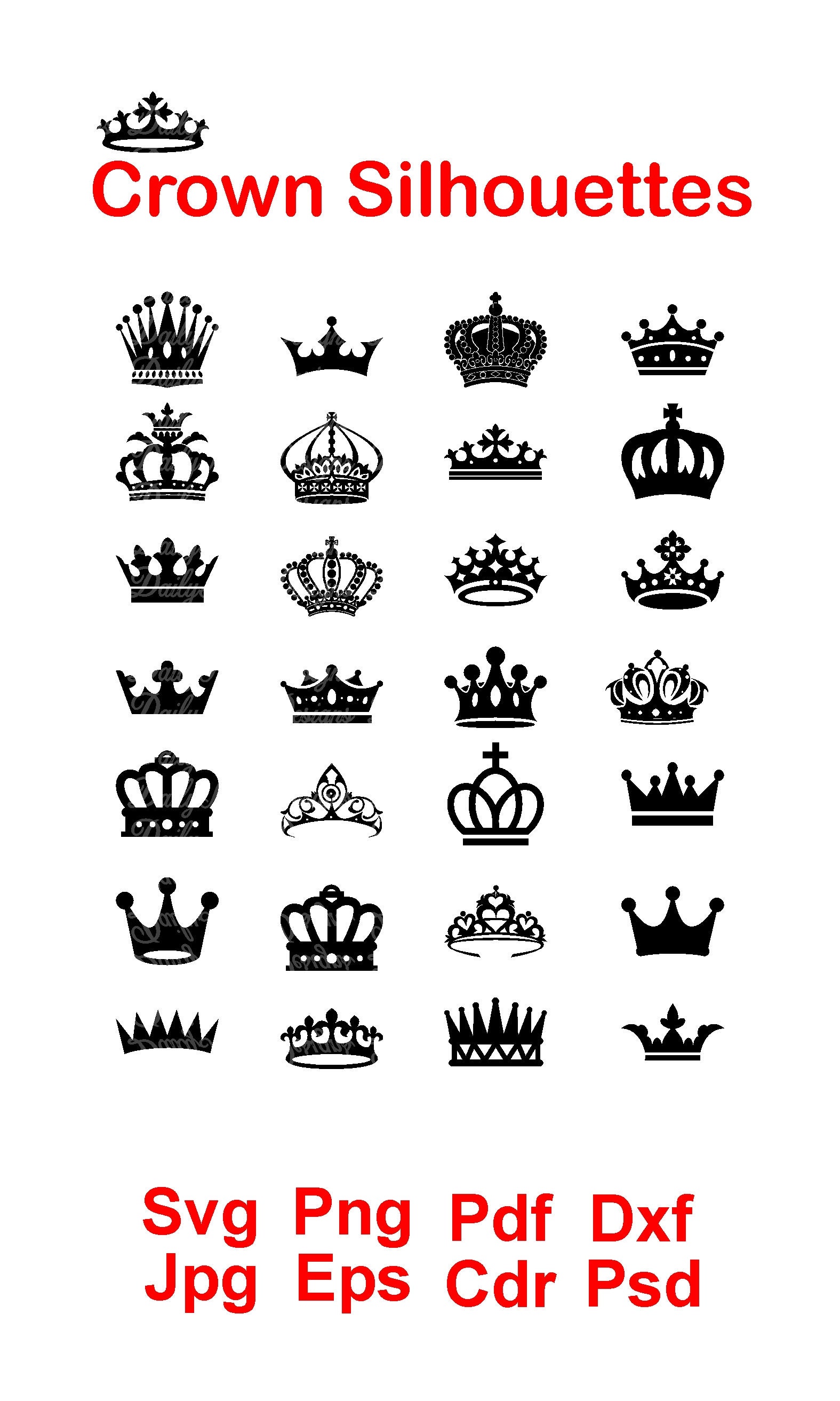 Download Crown SVG Crown Clipart Tiara Svg Princess Tiara Svg King ...
