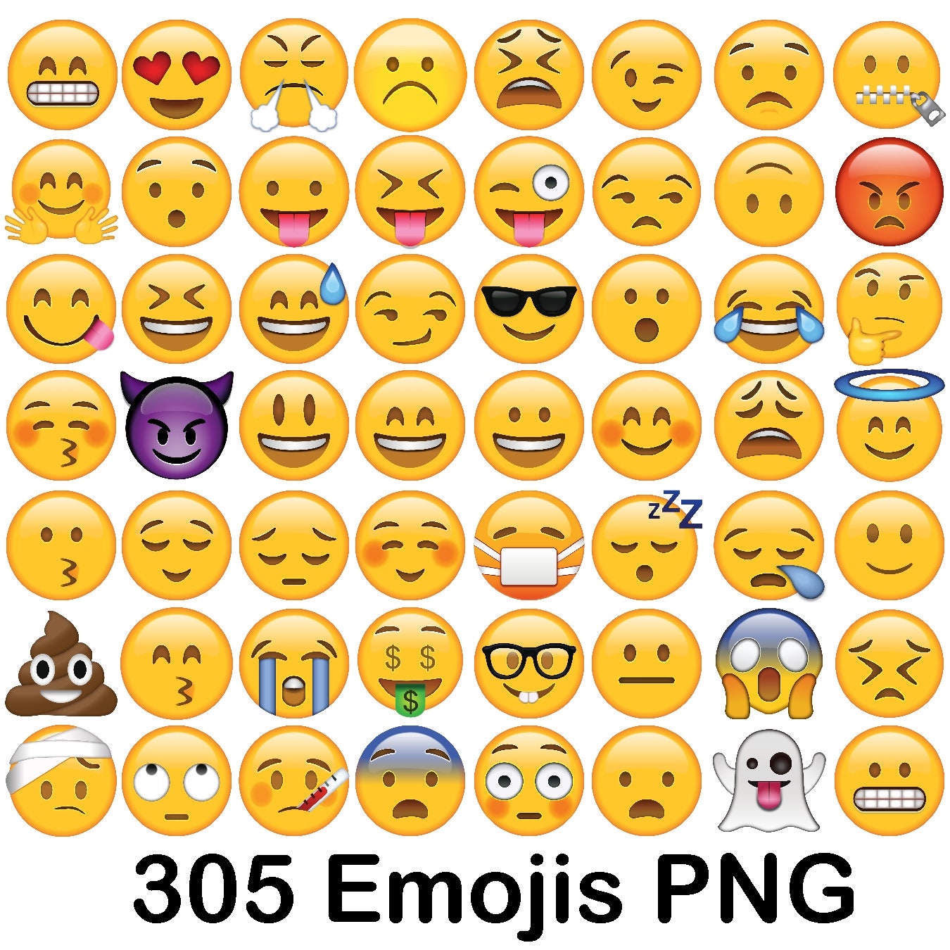 Emoji Faces Png