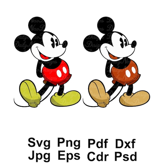 Download Retro Mickey Mouse Svg Disney Svg Retro Disney Mickey Clip ...