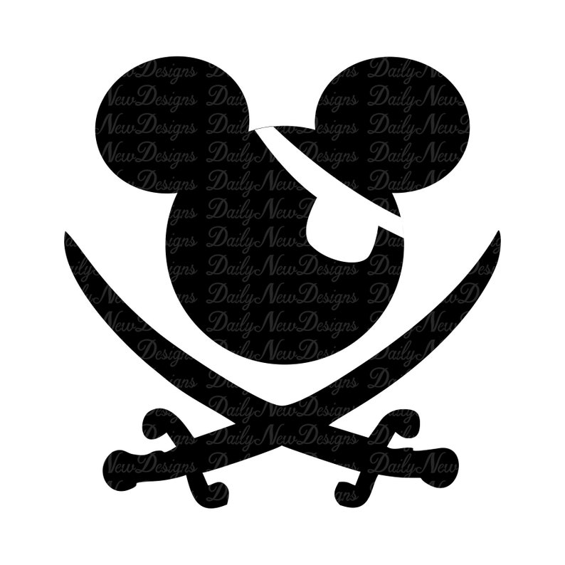 Disney Mickey Pirate svg 3-for-1 Minnie Pirate svg Tshirt ...