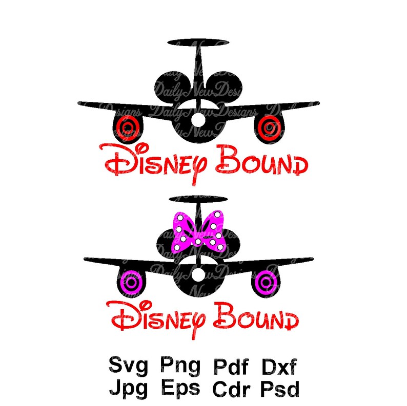 Free Free 149 Airplane Disney Bound Svg SVG PNG EPS DXF File