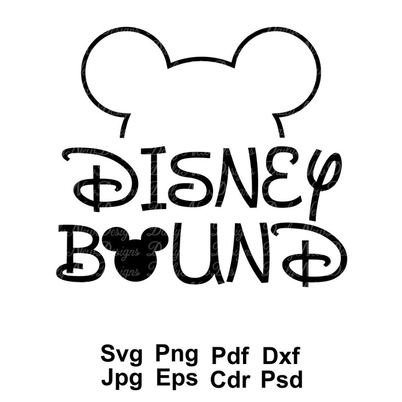 Download Disney Bound Svg / Disney Trip 2019 / Mickey Ears / Mickey ...