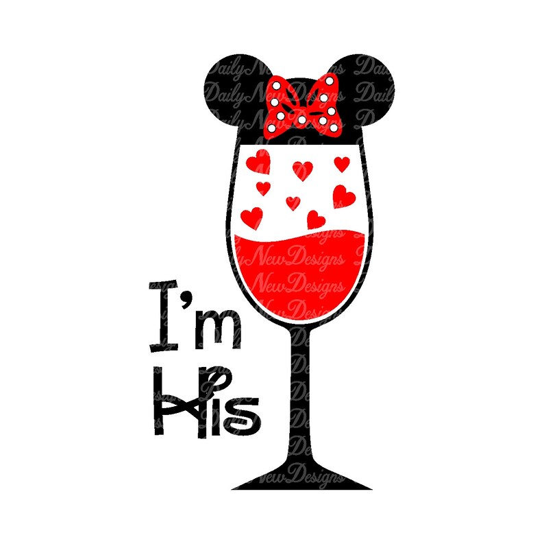Download Disney Wine Glass Svg Disneyland Svg Cricut Silhouette Clipart 2 For 1 Mickey Minne Wine Glass Disney Mickey Png Dxf Jpg Eps Cdr Pdf Clip Art Art Collectibles